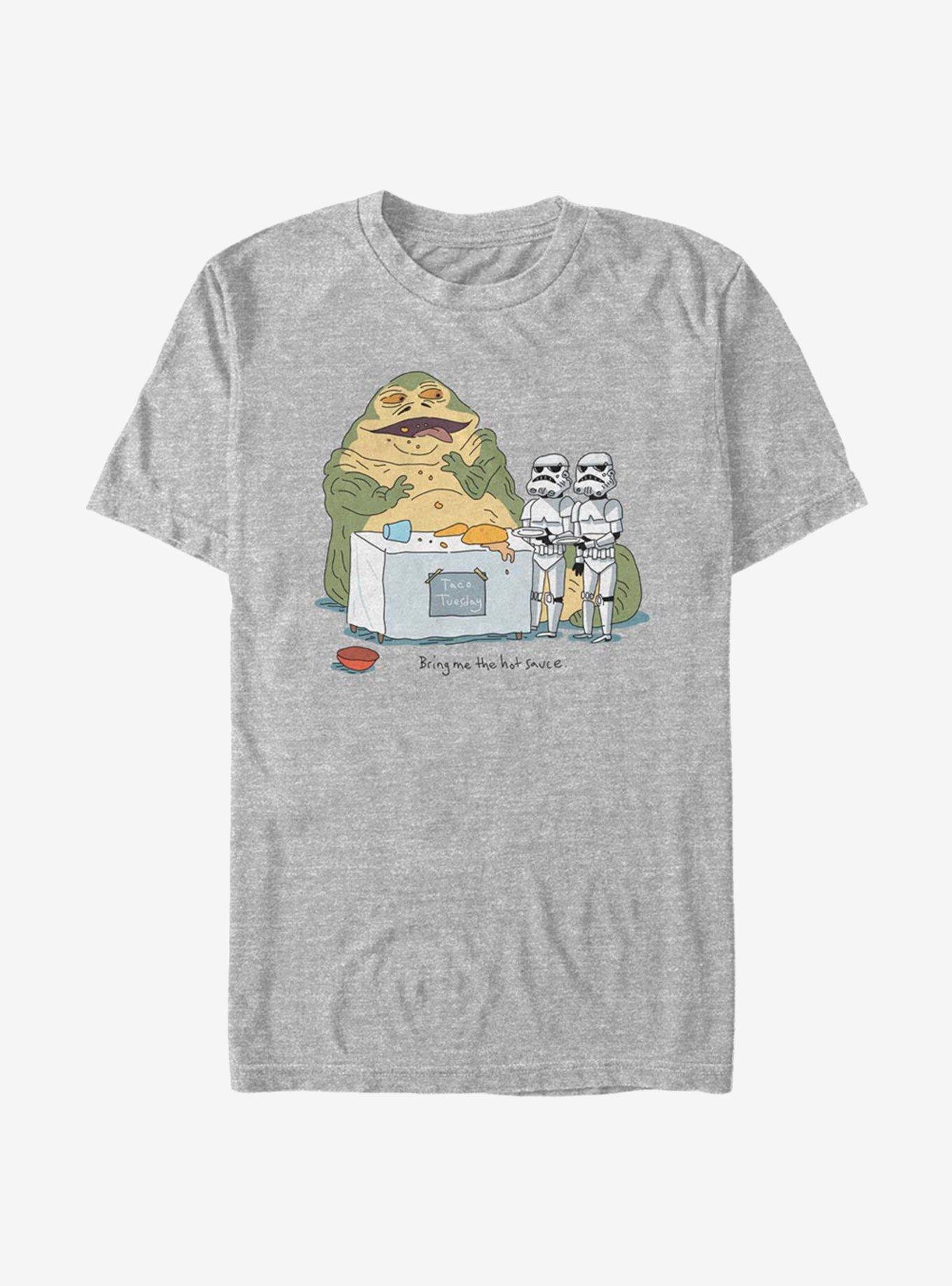 Star Wars Bring Me The Hot Sauce T-Shirt, ATH HTR, hi-res