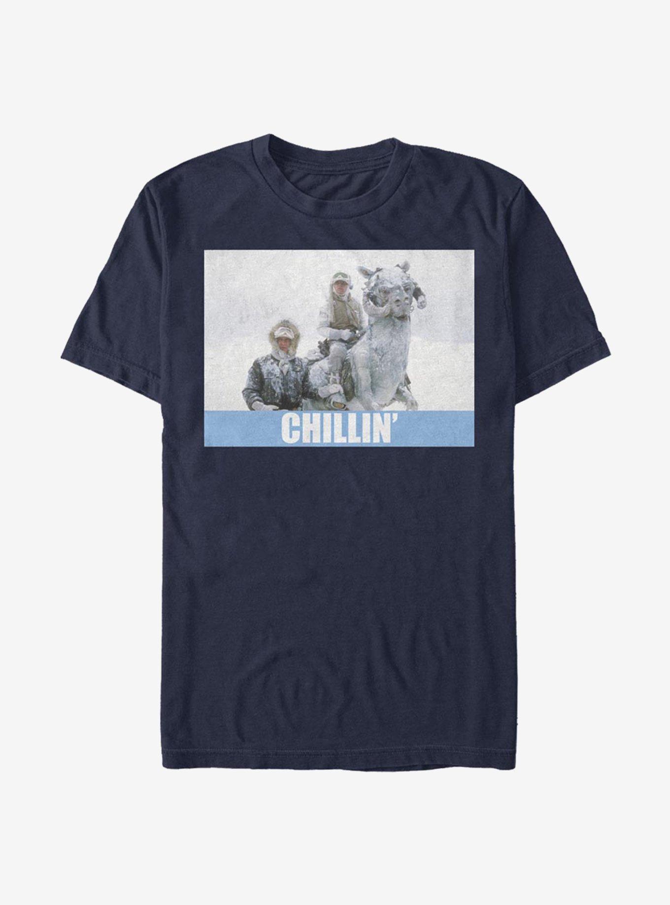 Star Wars Chillin' T-Shirt, NAVY, hi-res