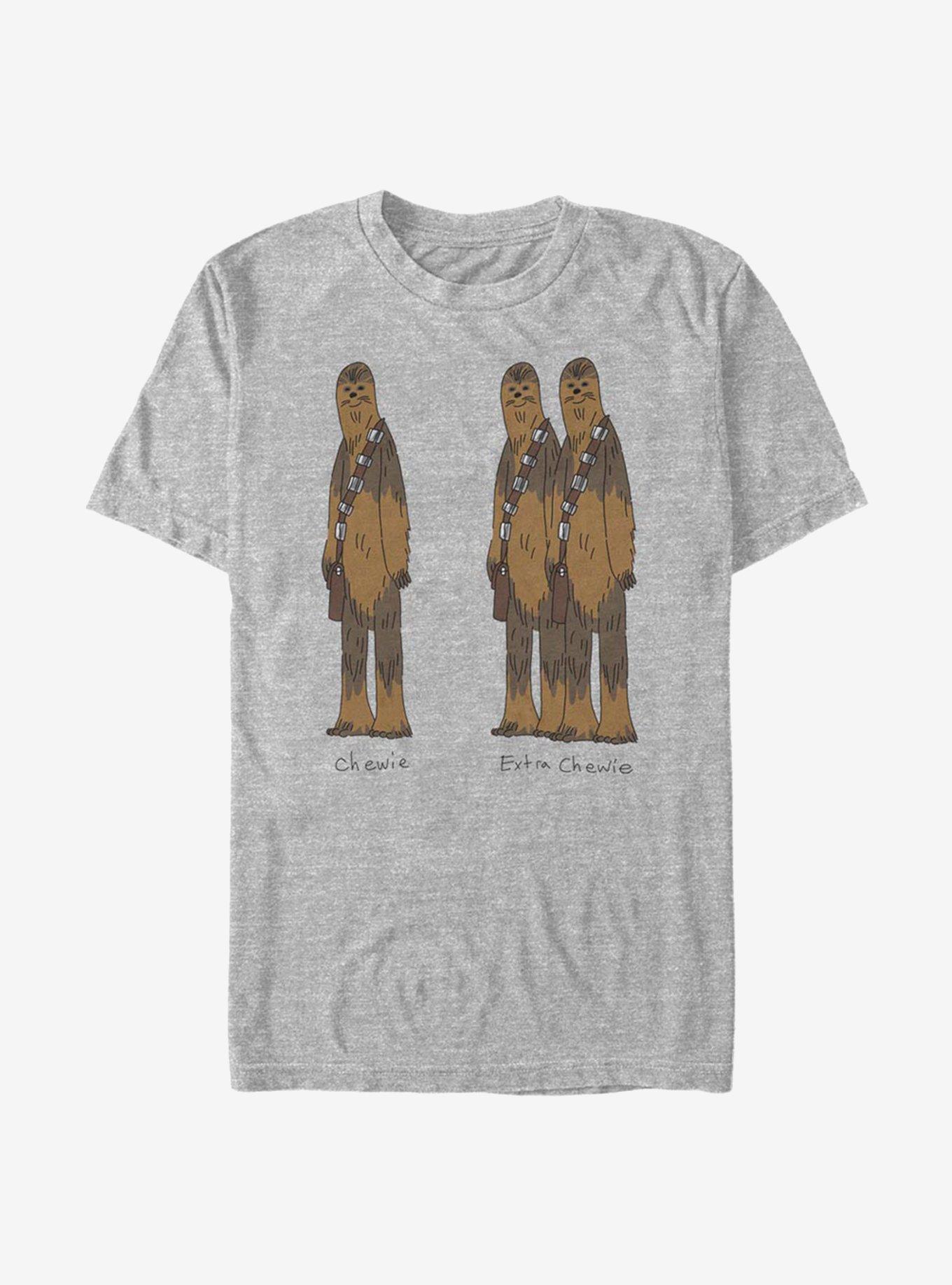 Star Wars Extra Chewie T-Shirt, ATH HTR, hi-res