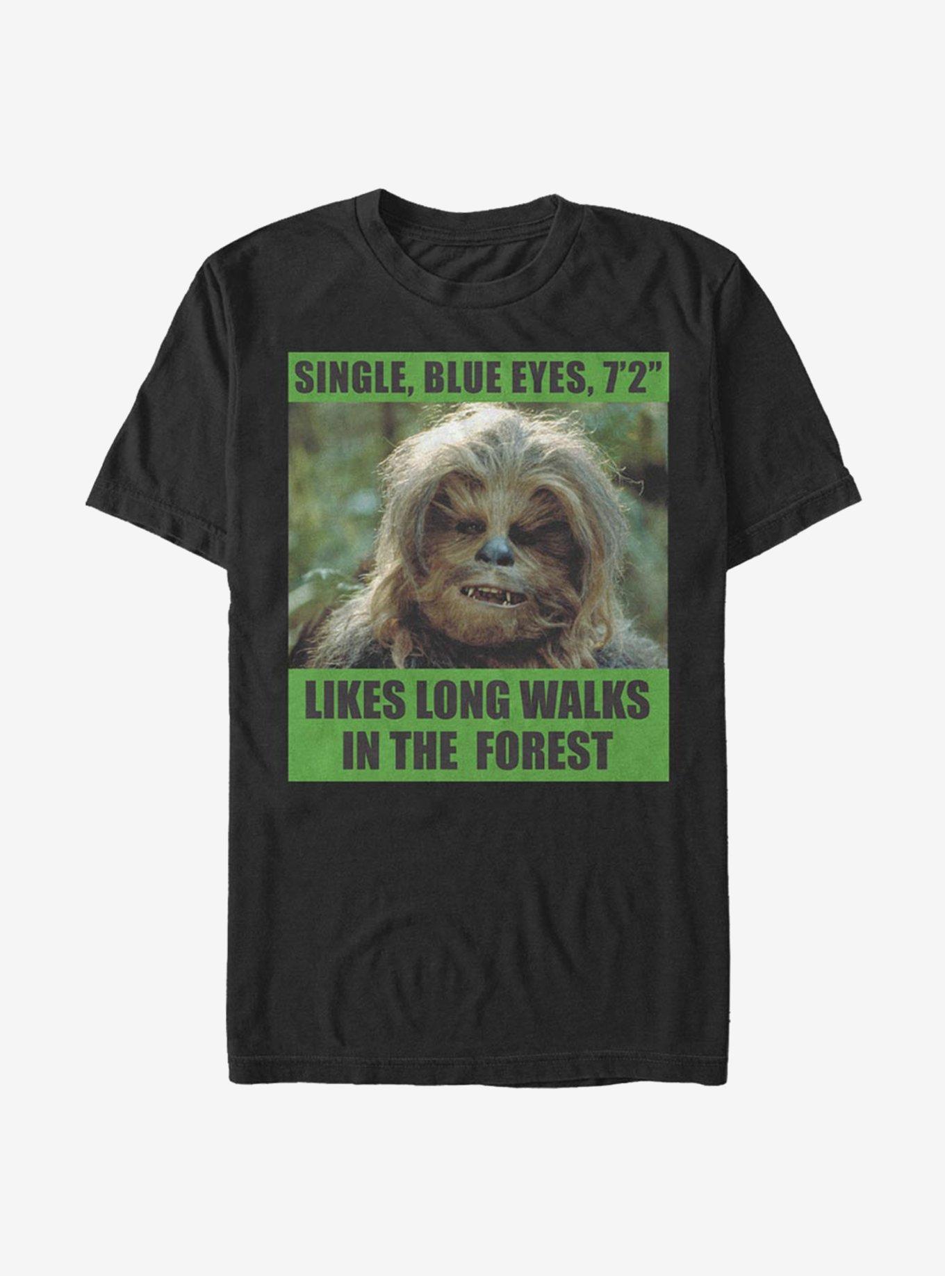 Star Wars Likes Long Walks T-Shirt