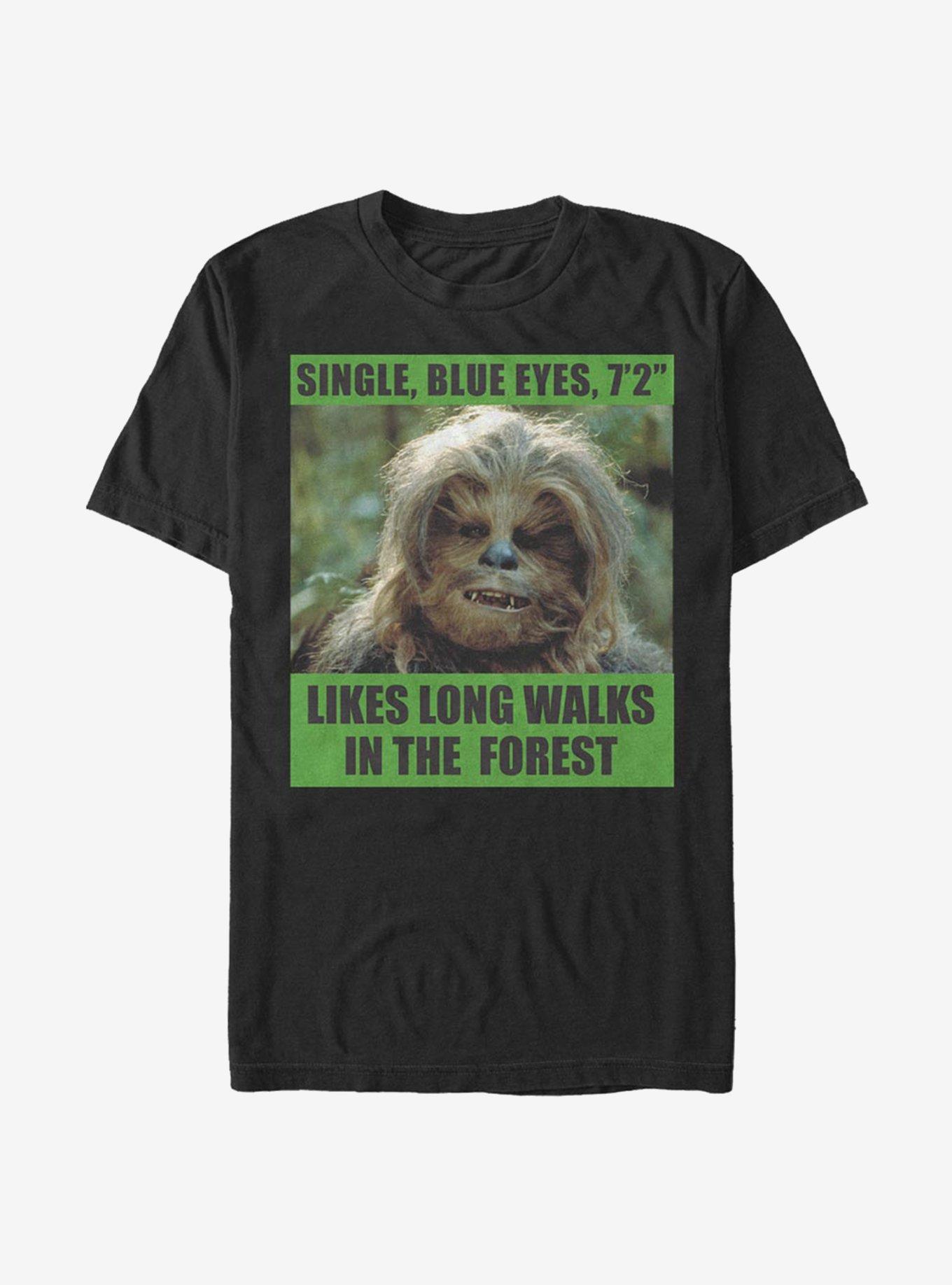 Star Wars Likes Long Walks T-Shirt, , hi-res