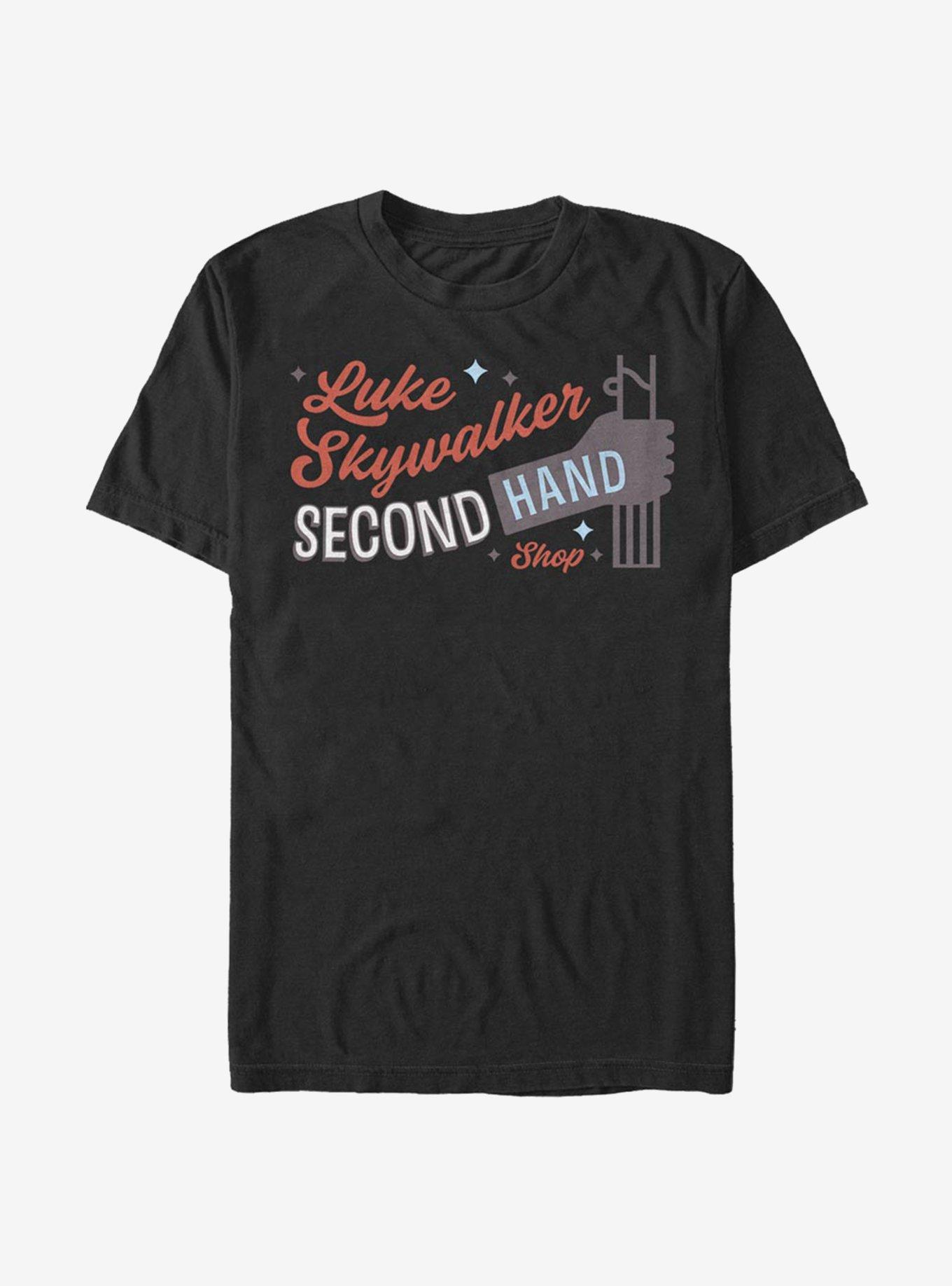 Star Wars Second Hand Luke T-Shirt, BLACK, hi-res