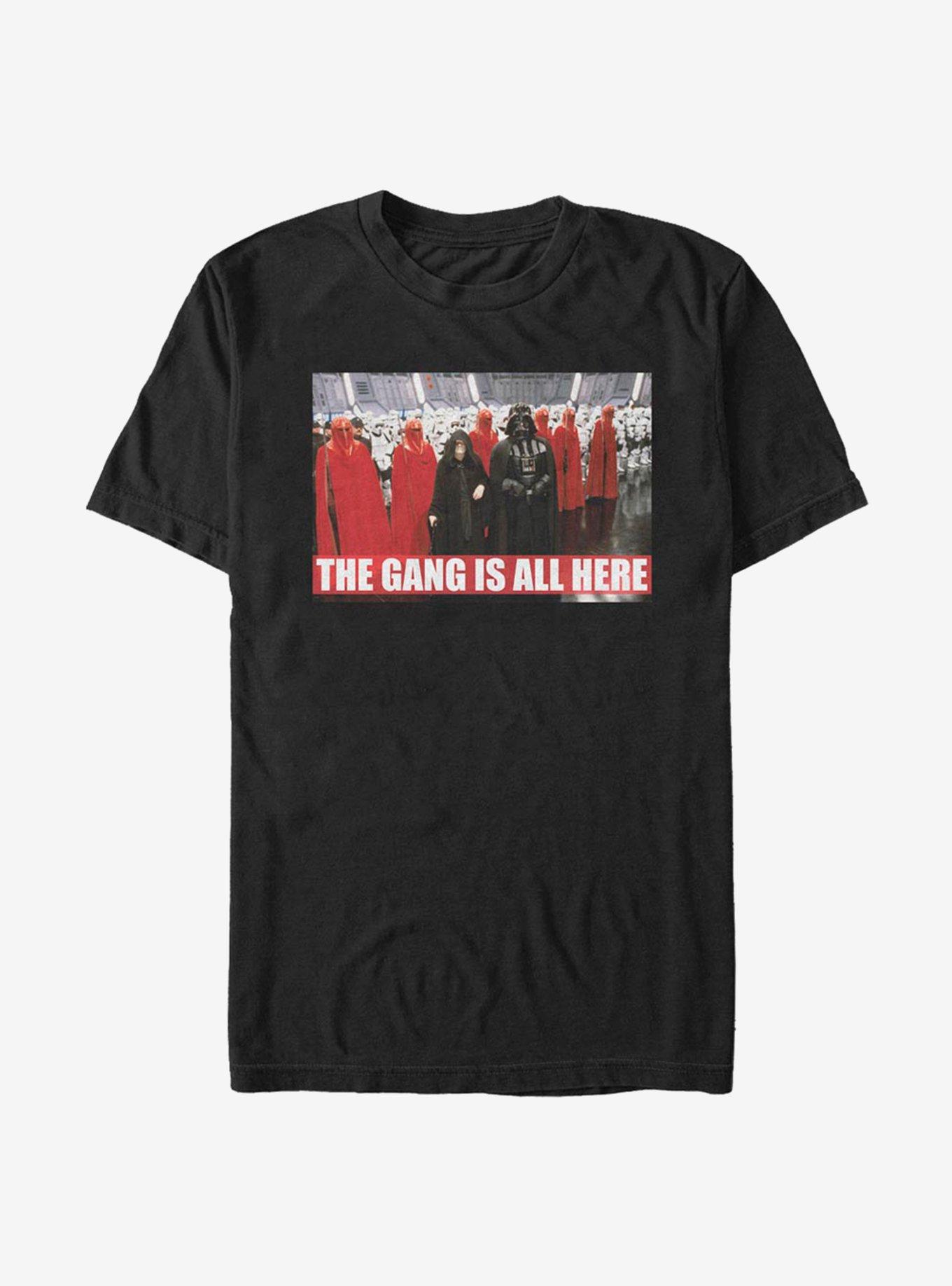 Star Wars The Gang Is All Here T-Shirt, BLACK, hi-res