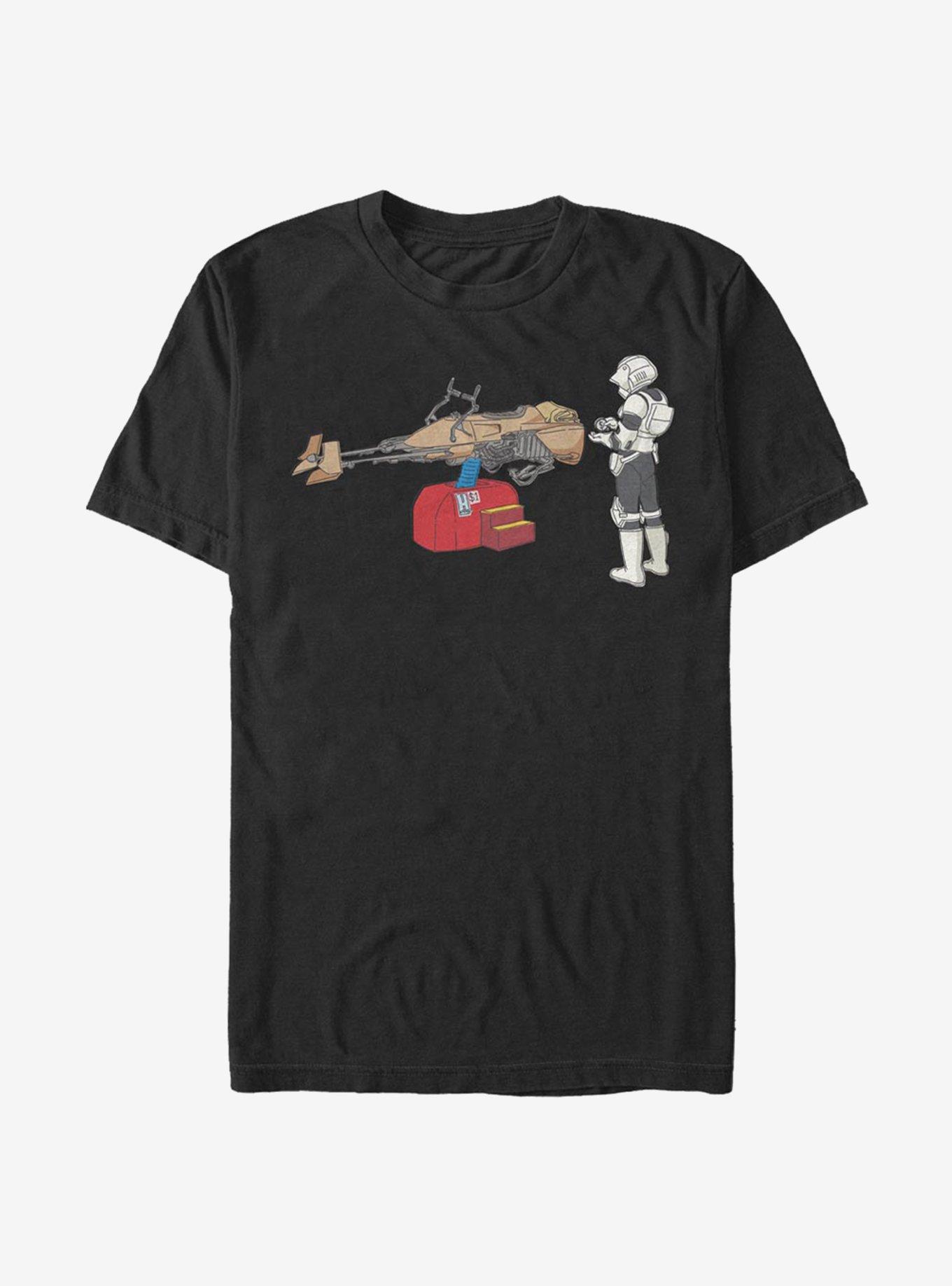 Star Wars Trooper Ride T-Shirt, BLACK, hi-res