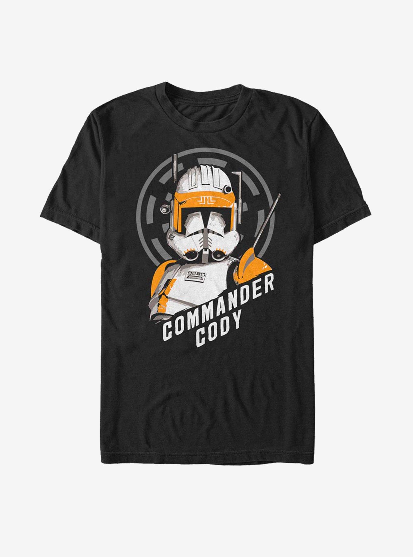 Star Wars: The Clone Wars Commander Cody T-Shirt, BLACK, hi-res