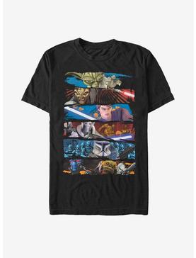 Star Wars: The Clone Wars Face Off T-Shirt, , hi-res