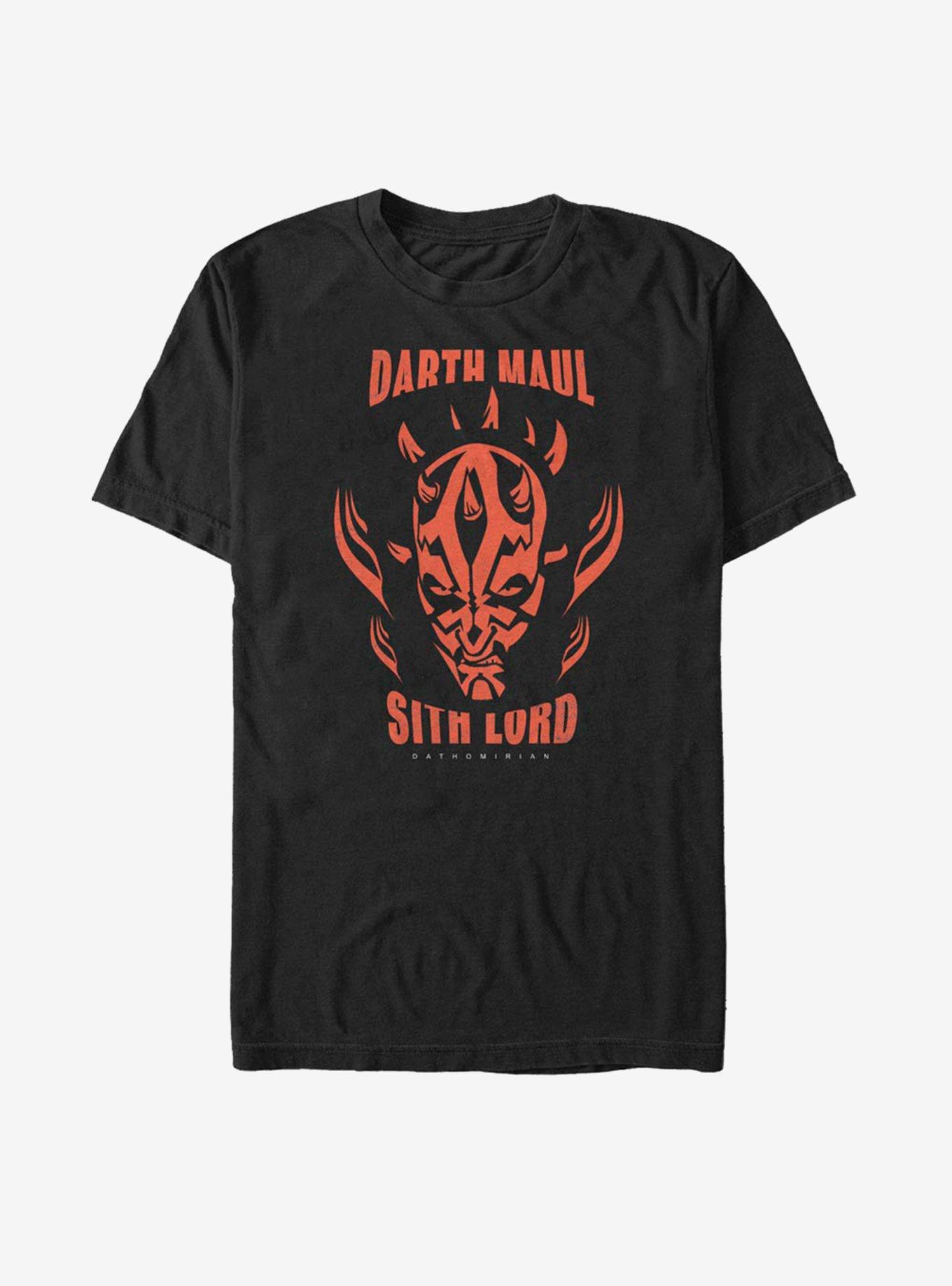 Star Wars: The Clone Wars Dathomirian Maul T-Shirt, BLACK, hi-res