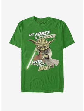 Star Wars: The Clone Wars Yoda Jedi Strong T-Shirt, , hi-res