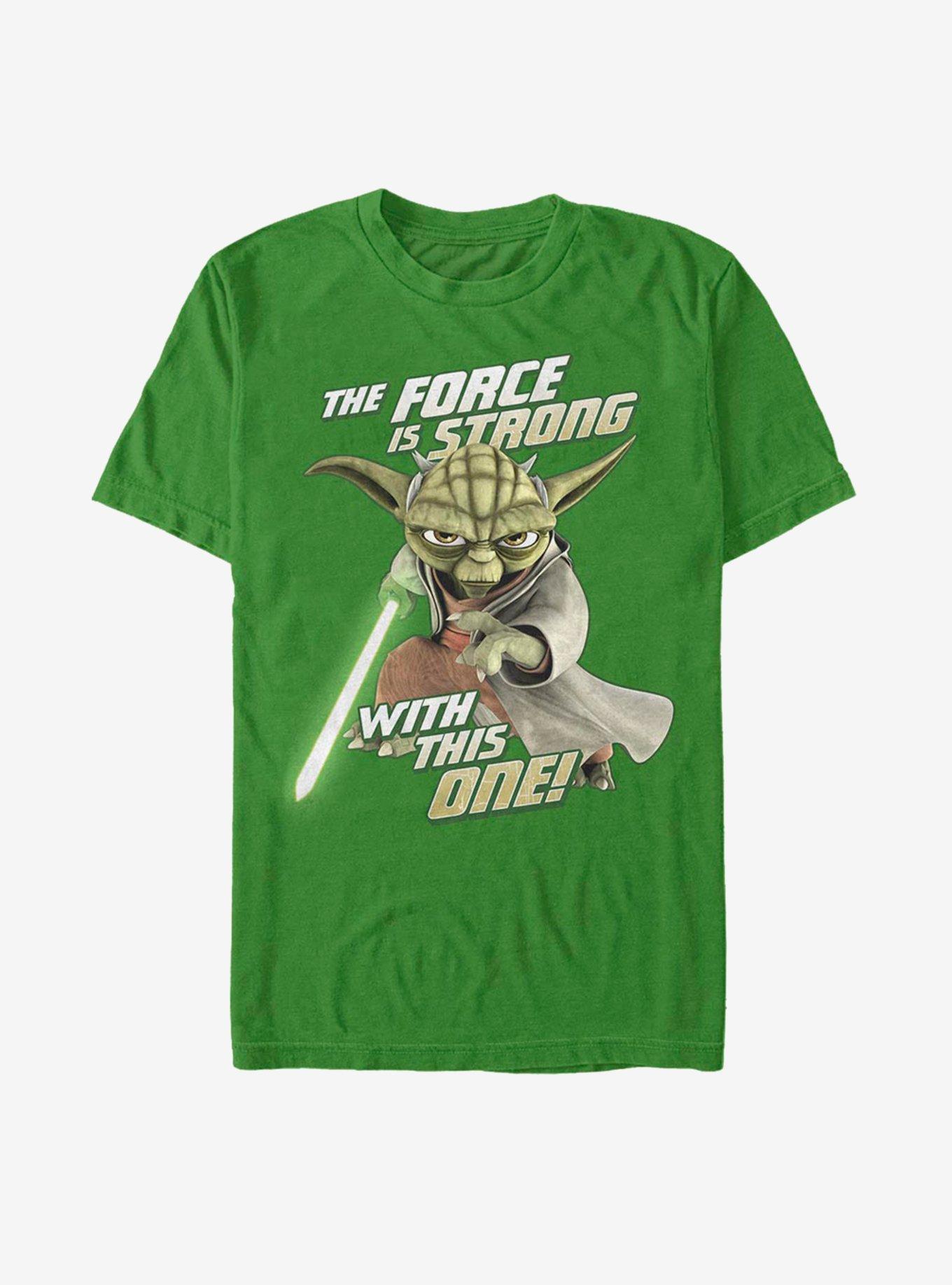 Star Wars: The Clone Wars Yoda Jedi Strong T-Shirt, , hi-res