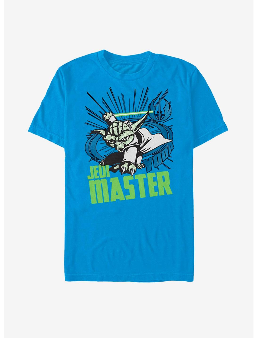Star Wars: The Clone Wars Yoda Master T-Shirt, TURQ, hi-res