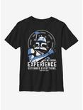 Star Wars: The Clone Wars Experience Outranks Everything Youth T-Shirt, BLACK, hi-res