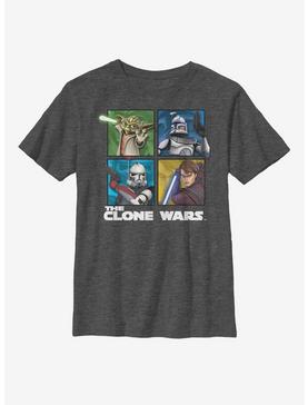 Star Wars: The Clone Wars Panel Four Youth T-Shirt, , hi-res