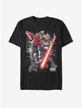 Star Wars: The Clone Wars Sith Brothers T-Shirt, BLACK, hi-res