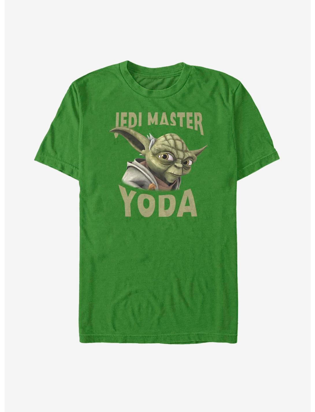 Star Wars: The Clone Wars Yoda Face T-Shirt, KELLY, hi-res