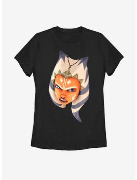 Plus Size Star Wars: The Clone Wars Ahsoka Face Womens T-Shirt, , hi-res