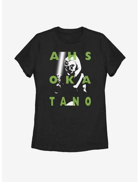 Star Wars: The Clone Wars Ahsoka Text Womens T-Shirt, , hi-res