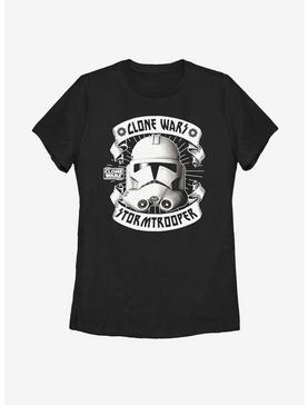 Plus Size Star Wars: The Clone Wars Banner Trooper Womens T-Shirt, , hi-res