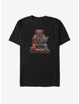 Plus Size Star Wars The Mandalorian The Child The Way Of The Dad T-Shirt, , hi-res