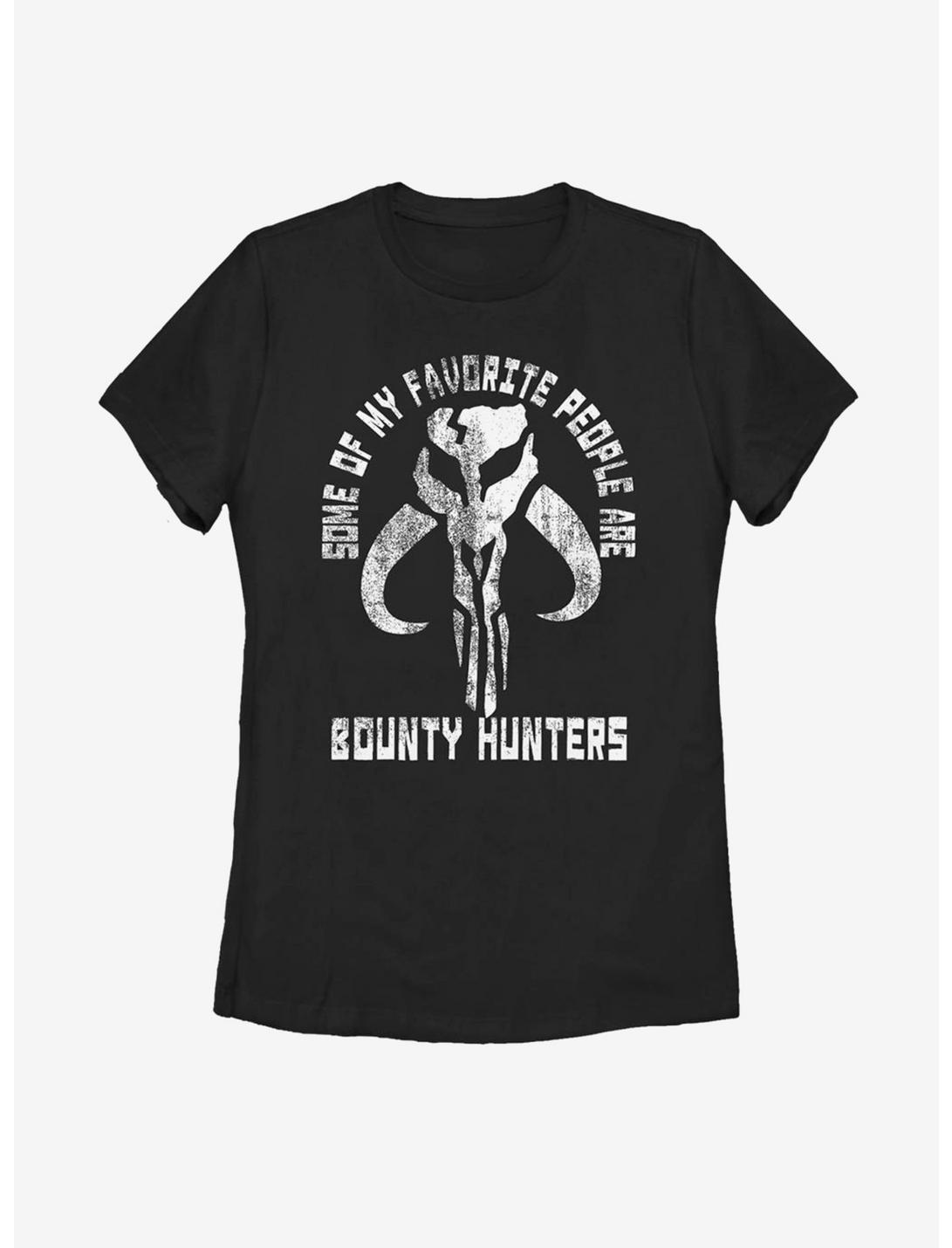 Plus Size Star Wars The Mandalorian Favorite People Bounty Hunters Womens T-Shirt, BLACK, hi-res