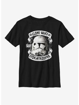 Plus Size Star Wars: The Clone Wars Banner Trooper Youth T-Shirt, , hi-res