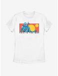 Plus Size Star Wars The Mandalorian Sunset This Is The Way Womens T-Shirt, WHITE, hi-res