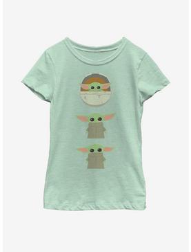 Plus Size Star Wars The Mandalorian The Child Stack Youth Girls T-Shirt, , hi-res