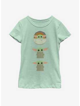 Star Wars The Mandalorian The Child Stack Youth Girls T-Shirt, , hi-res