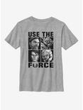 Star Wars: The Clone Wars Use The Force Youth T-Shirt, ATH HTR, hi-res