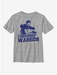 Plus Size Star Wars: The Clone Wars Light Side Warrior Youth T-Shirt, ATH HTR, hi-res