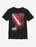 Star Wars: The Clone Wars Maul Strikes Youth T-Shirt, BLACK, hi-res