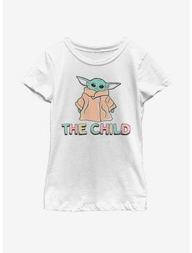 Plus Size Star Wars The Mandalorian The Child Pastel Youth Girls T-Shirt, , hi-res