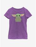 Star Wars The Mandalorian The Child Simple And Cute Youth Girls T-Shirt, PURPLE BERRY, hi-res