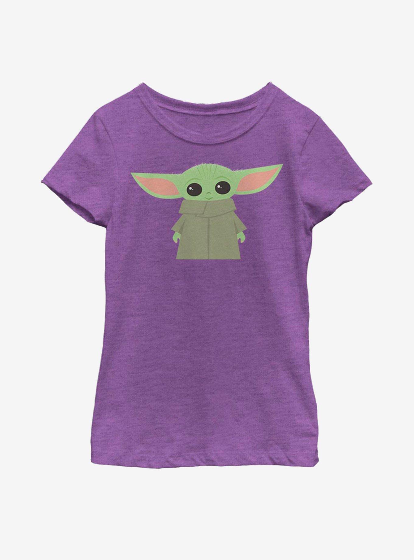 Star Wars The Mandalorian The Child Simple And Cute Youth Girls T-Shirt, , hi-res