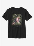 Plus Size Star Wars: The Clone Wars Saber Duel Youth T-Shirt, BLACK, hi-res