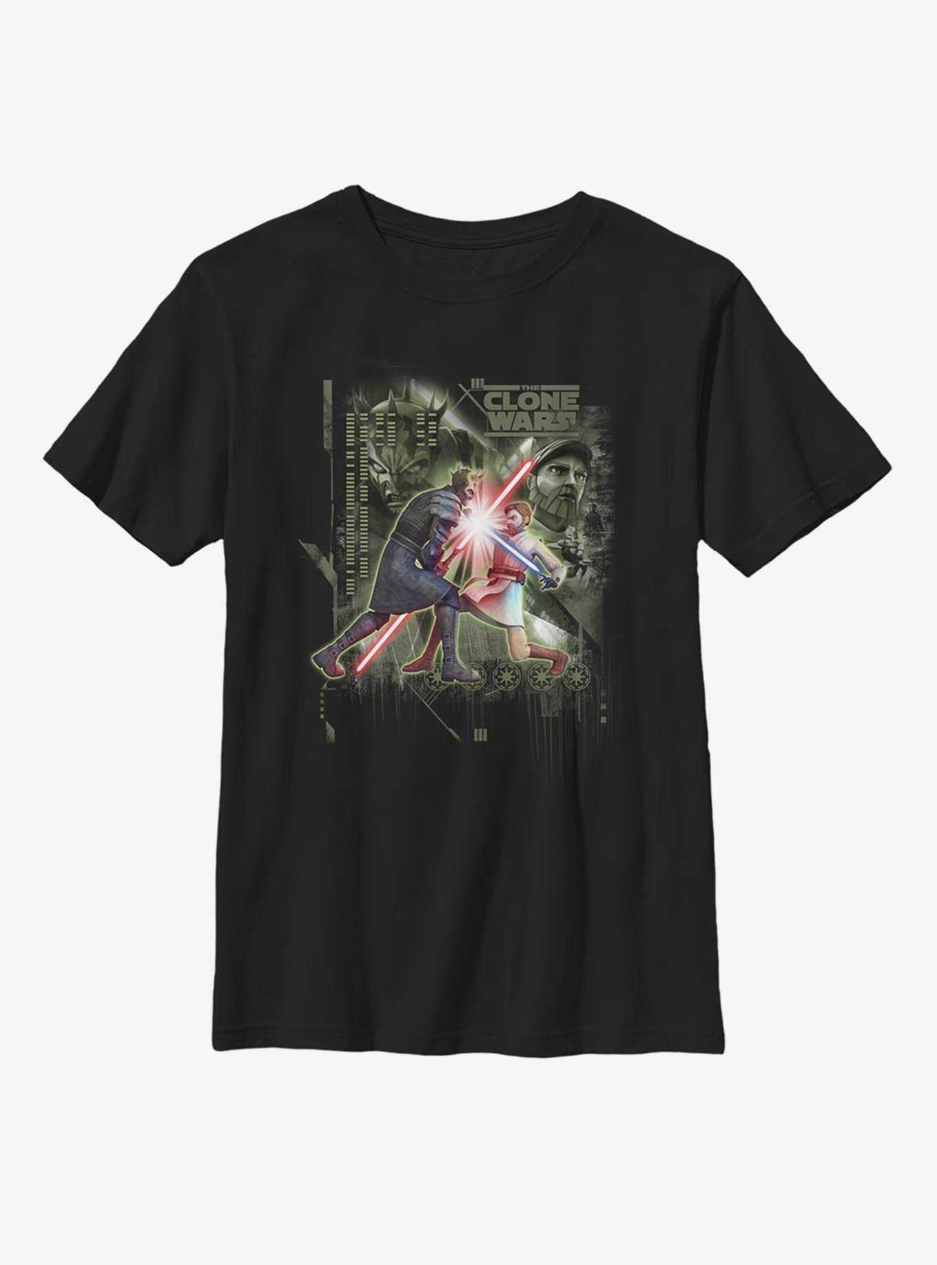 Star Wars: The Clone Wars Saber Duel Youth T-Shirt, , hi-res