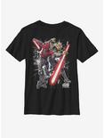 Star Wars: The Clone Wars Sith Brothers Youth T-Shirt, BLACK, hi-res