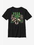 Star Wars: The Clone Wars Yoda Youth T-Shirt, BLACK, hi-res
