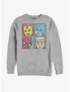Marvel Avengers Pop Squares Sweatshirt, , hi-res