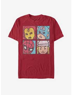 Marvel Avengers Pop Squares T-Shirt, , hi-res