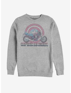 Marvel Captain America Motorcycle Sweatshirt, , hi-res
