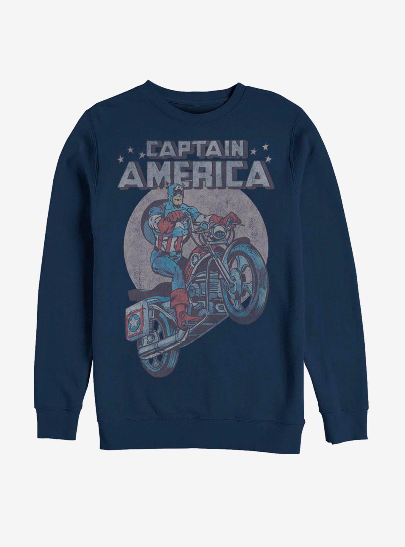 Marvel Captain America Night Ride Sweatshirt, , hi-res