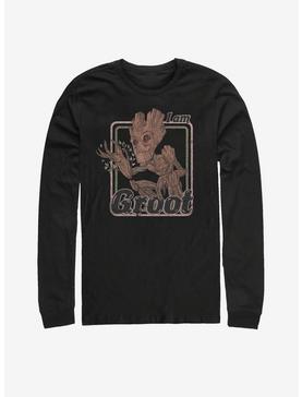 Marvel Guardians Of The Galaxy Vintage I Am Groot Long-Sleeve T-Shirt, , hi-res