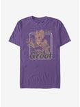 Marvel Guardians Of The Galaxy Vintage I Am Groot T-Shirt, PURPLE, hi-res