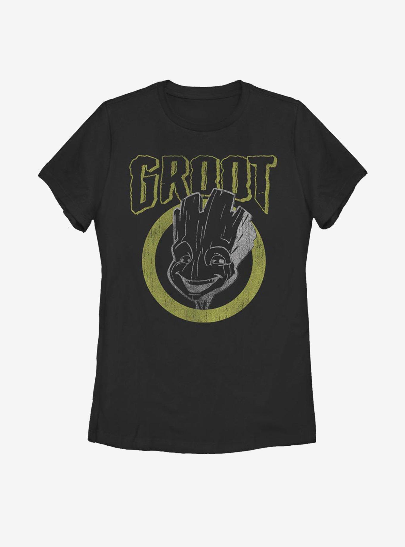 Marvel Guardians Of The Galaxy Grunge Groot Womens T-Shirt, , hi-res