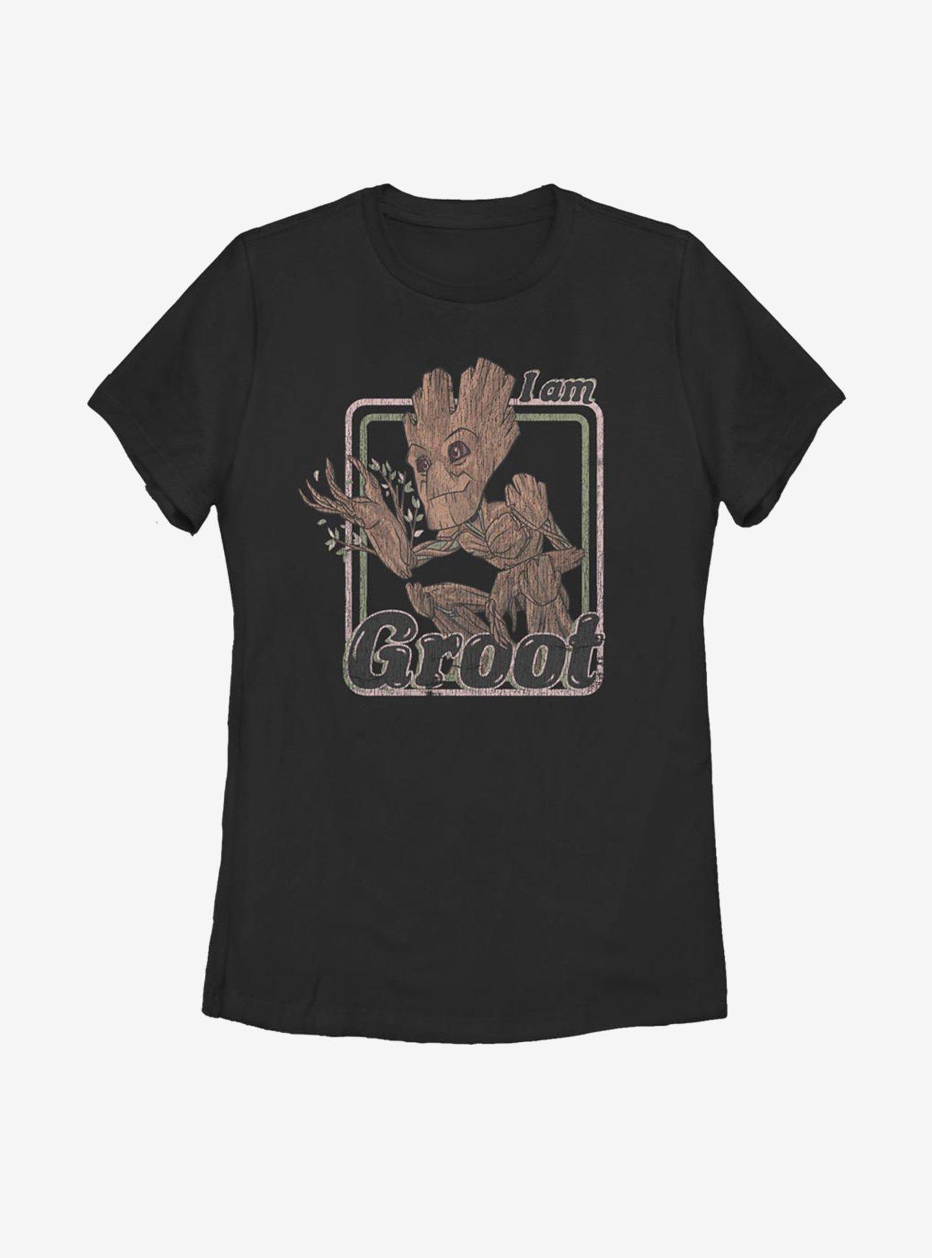 Marvel Guardians Of The Galaxy Vintage I Am Groot Womens T-Shirt, , hi-res