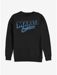 Marvel Distressed Logo Sweatshirt, BLACK, hi-res
