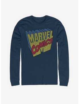 Marvel 3D Logo Long-Sleeve T-Shirt, , hi-res