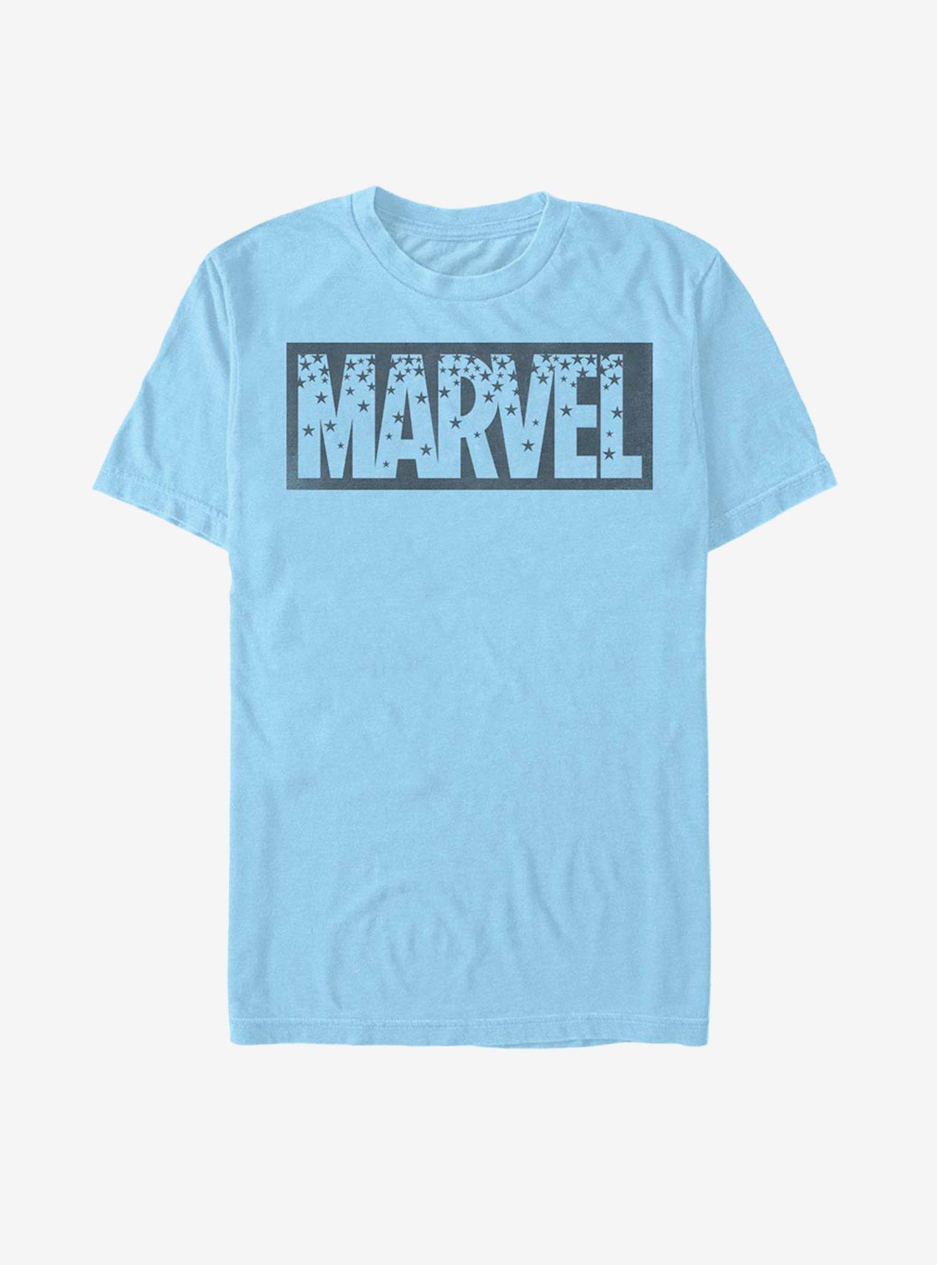 Marvel Starry Logo T-Shirt, , hi-res