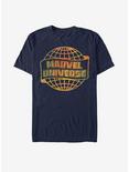 Marvel Universe Globe Logo T-Shirt, NAVY, hi-res
