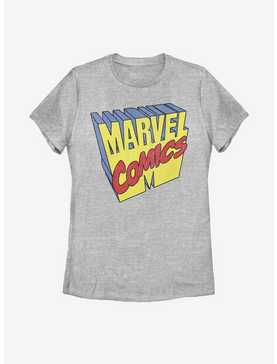 Marvel 3D Logo Womens T-Shirt, , hi-res